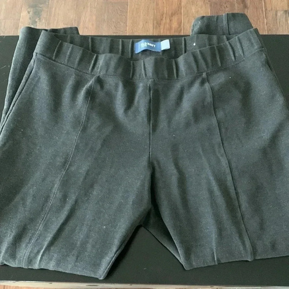 Old Navy Gray Charcoal Ponte Pant - Picture 3 of 8